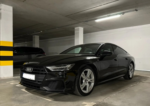 Audi A7 cena 210000 przebieg: 111000, rok produkcji 2021 z Wrocław małe 106